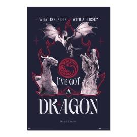 GAME OF THRONES HOUSE OF THE DRAGON SEASON 3 POSTER
