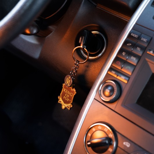 MICHAEL JACKSON KEYRING