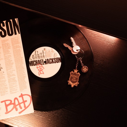 MICHAEL JACKSON KEYRING