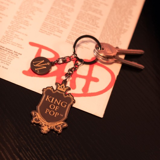 MICHAEL JACKSON KEYRING