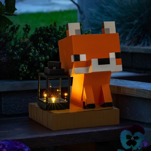 MINECRAFT FOX GNOME LIGHT