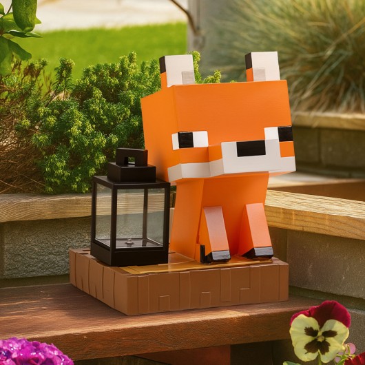 MINECRAFT FOX GNOME LIGHT