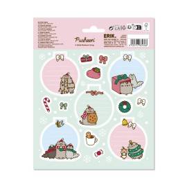 PUSHEEN PREMIUM CHRISTMAS SELF-ADHESIVE LABELS 2