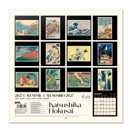 HOKUSAI 2027 30X30 CALENDAR 2