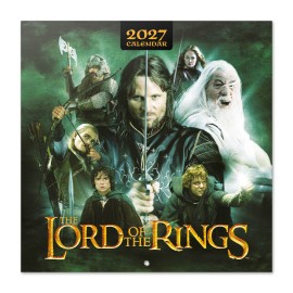 THE LORD OF THE RINGS 2027 30X30 CALENDAR US