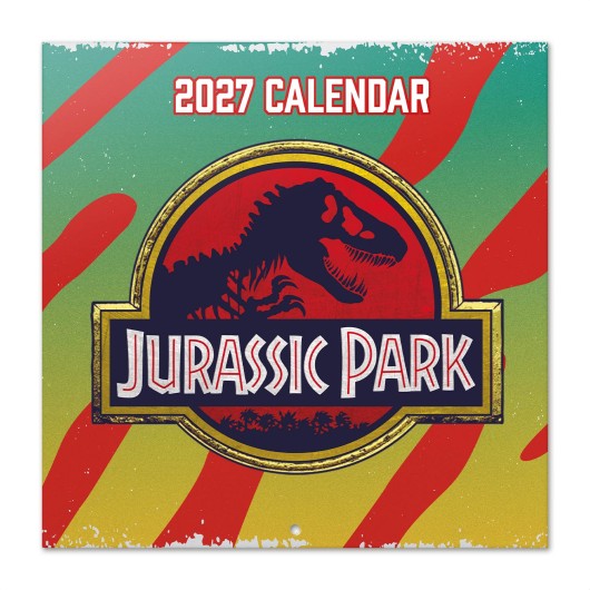 JURASSIC PARK 2027 30X30 CALENDAR US