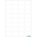 VARIO STICKERS 12X18MM WHITE