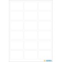 VARIO STICKERS 17X26MM WHITE