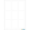 VARIO STICKERS 24X35MM WHITE