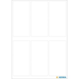 VARIO STICKERS 26X54MM WHITE 2
