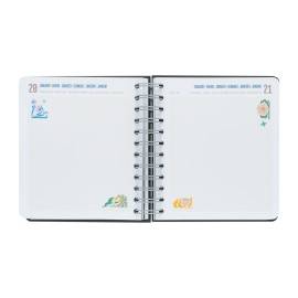 FLORAL CUBES 2026/2027 DAY PER PAGE M 11 MONTHS ACADEMIC DIARY 2