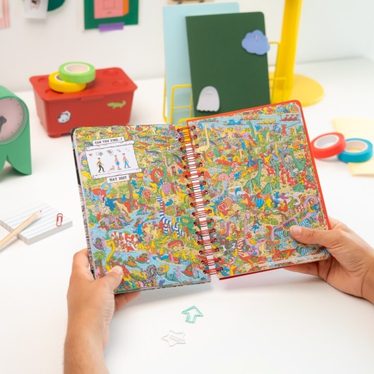 WHERE’S WALLY? 2026/2027 WEEK TO VIEW A5 12 MONTHS ACADEMIC DIARY