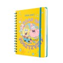 SPONGEBOB SQUAREPANTS 2026/2027 WEEK TO VIEW A5 12 MONTHS ACADEMIC DIARY