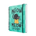MEOW MEOW 2026/2027 WEEK TO VIEW A5 12 MONTHS ACADEMIC DIARY