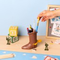 DISNEY PIXAR TOY STORY BOOT WOODY PEN HOLDER WITH STATIONERY SET