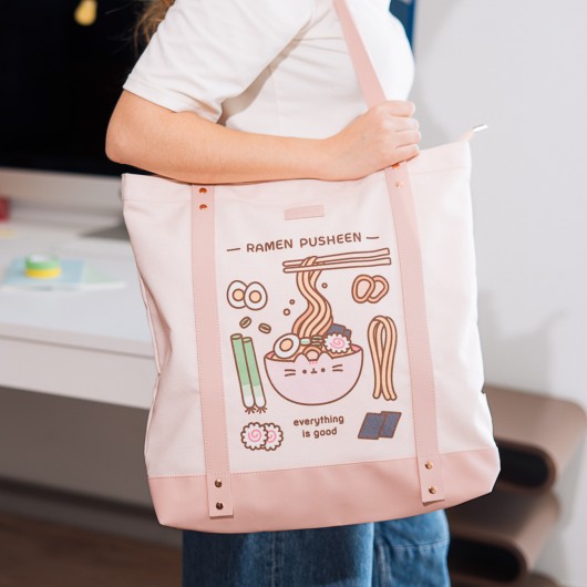PUSHEEN SUSHI ROLL PREMIUM FABRIC BAG