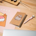 PACK OF 2 PUSHEEN SUSHI ROLL VINYL STICKERS 1