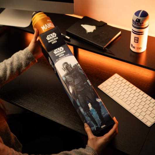 STAR WARS THE MANDALORIAN AND GROGU XL MOUSE PAD