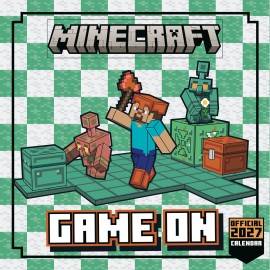 MINECRAFT 2027 30X30 CALENDAR (PLASTIC FREE) 