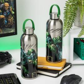 DR DOOM ALUMINIUM WATER BOTTLE WITH CARRY LOOP 2