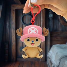 ONE PIECE TONY TONY CHOPPER PLUSH KEYRING