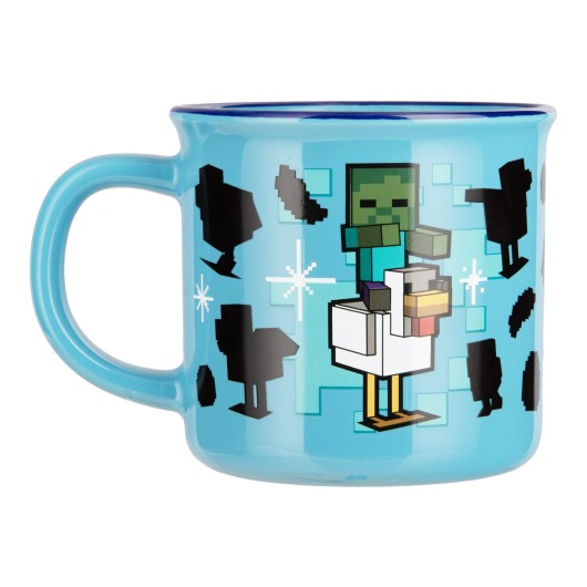 MINECRAFT CHICKEN JOCKEY HEAT CHANGE MUG