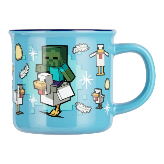 MINECRAFT CHICKEN JOCKEY HEAT CHANGE MUG