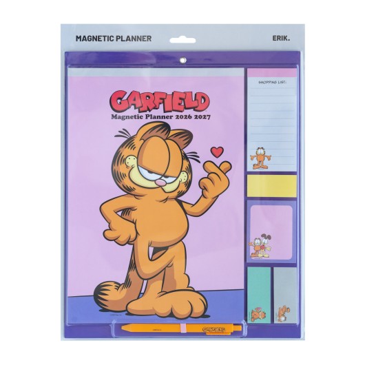 GARFIELD 2026/2027 PLANNER WITH MAGNET