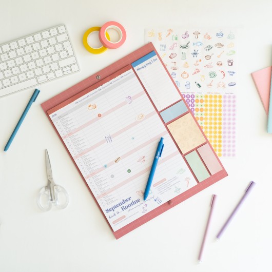 RECIPES 2026/2027 PLANNER WITH MAGNET