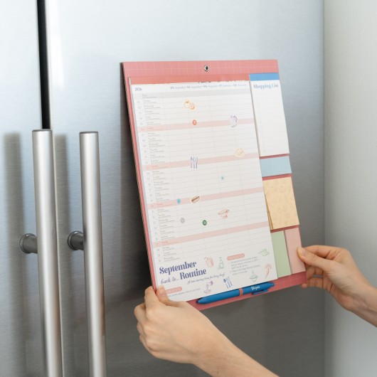 RECIPES 2026/2027 PLANNER WITH MAGNET
