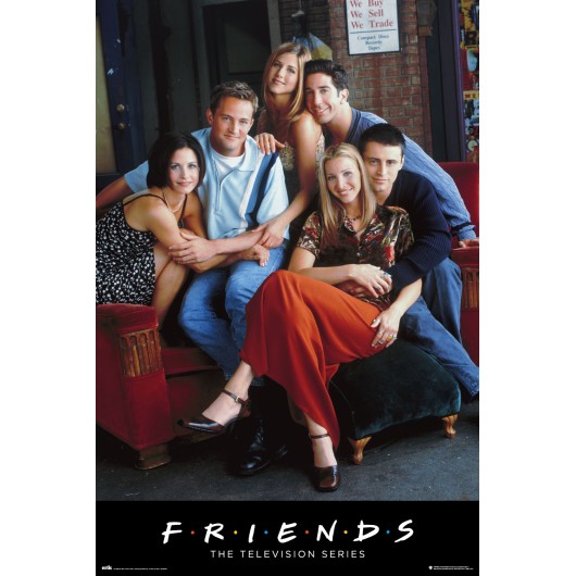 POSTER FRIENDS CHARACTERS