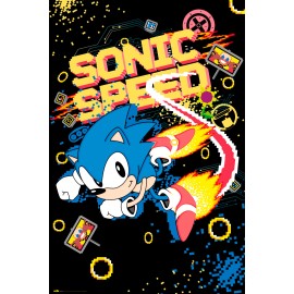 SONIC SPEED POSTER