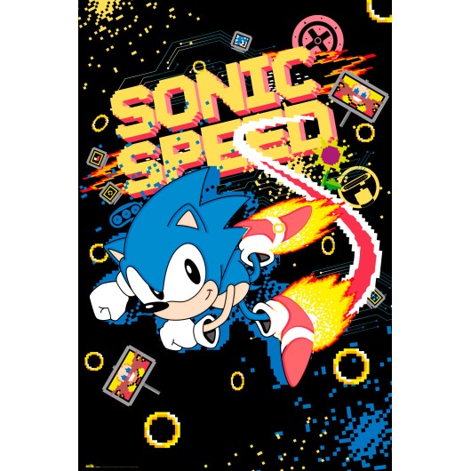 SONIC SPEED POSTER