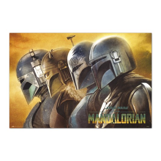 STAR WARS THE MANDALORIAN - MANDALORIANS POSTER 