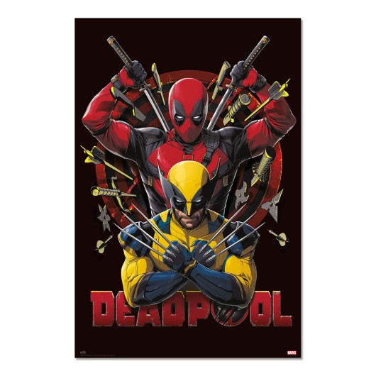 MARVEL DEADPOOL AND WOLVERINE 2 POSTER 