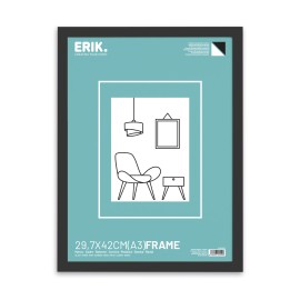 MDF BLACK FRAME A3 42 X 29.7 CM
