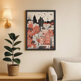 MDF BLACK FRAME A3 42 X 29.7 CM 2