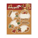 GINGER PREMIUM CHRISTMAS SELF-ADHESIVE LABELS