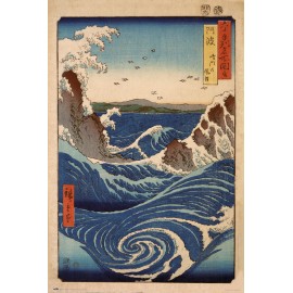 THE NARUTO WHIRLPOOLS POSTER