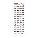 SNEAKERS. HALL OF FAME DOOR POSTER