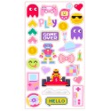VIDEOGAMES PUFFY EVA FOAM 3D STICKERS