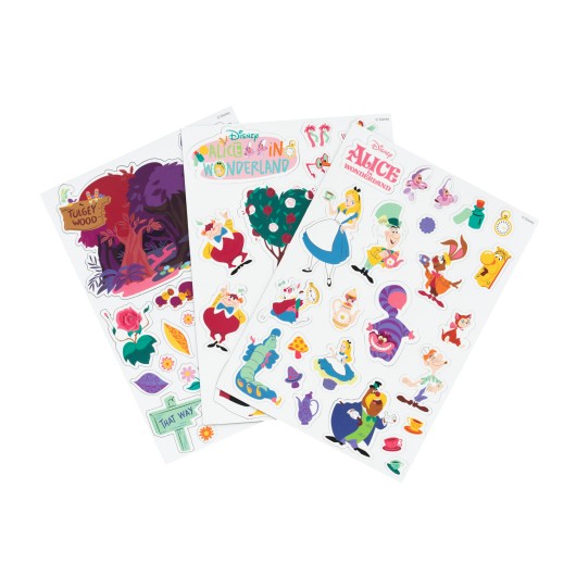 DISNEY ALICE IN WONDERLAND DIE-CUT MAGNET SET