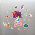 DISNEY ALICE IN WONDERLAND DIE-CUT MAGNET SET