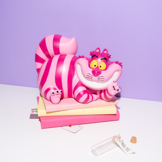 DISNEY ALICE IN WONDERLAND CHESHIRE CAT BOOKENDS