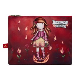 GORJUSS - LARGE ACCESSORY CASE - FIRE IN MY HEART