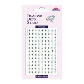 DIAMOND DECO STRASS WHITE STICKERS