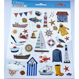SAILOR GLITTER CLASSY STICKERS