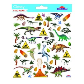 CLASSY DINOSAURS STICKERS 2