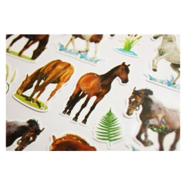 GLITTER HORSES CLASSY STICKERS