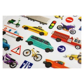 CLASSY GLITTER VEHICLES STICKERS 